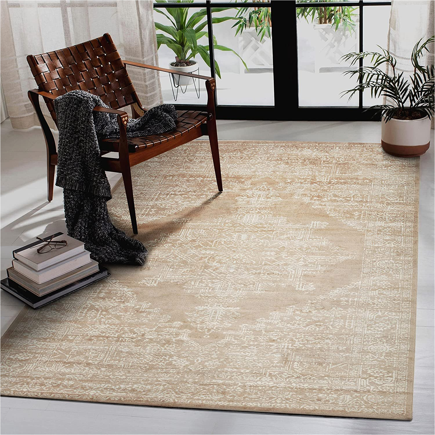 Extra Large Contemporary area Rugs Homeart Living Room Rug – Short Pile, Bordered, soft, area Carpet …