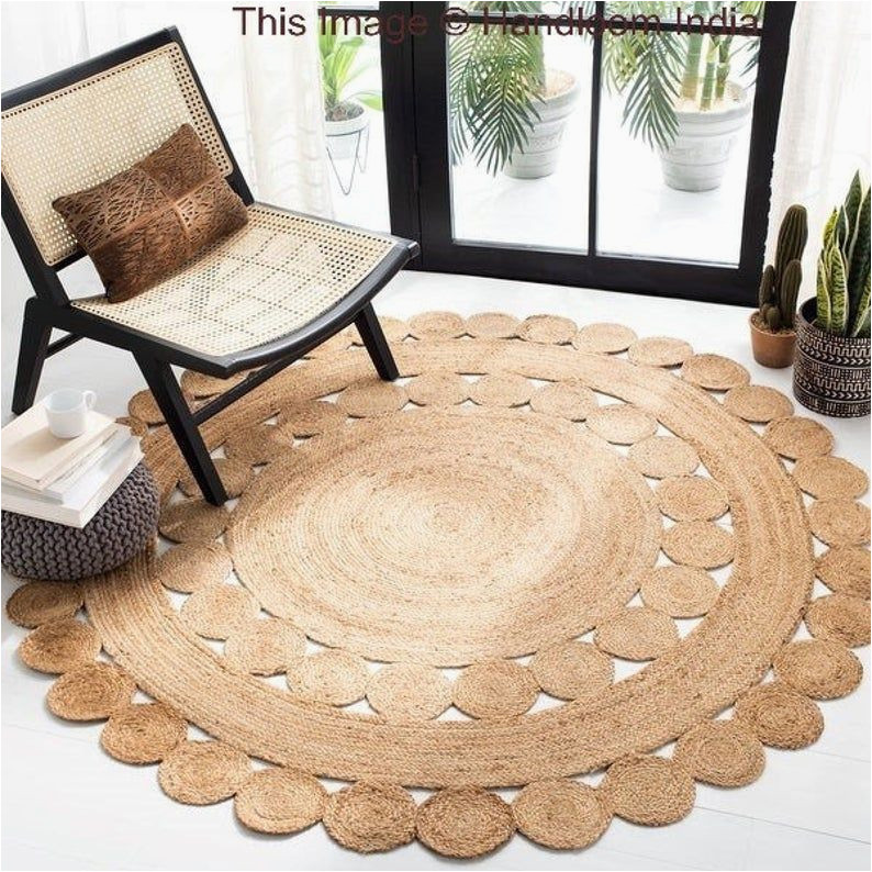 Extra Large Round area Rugs Extra Large Reversible Round area Rug for Living Room 5 X 5 – Etsy …