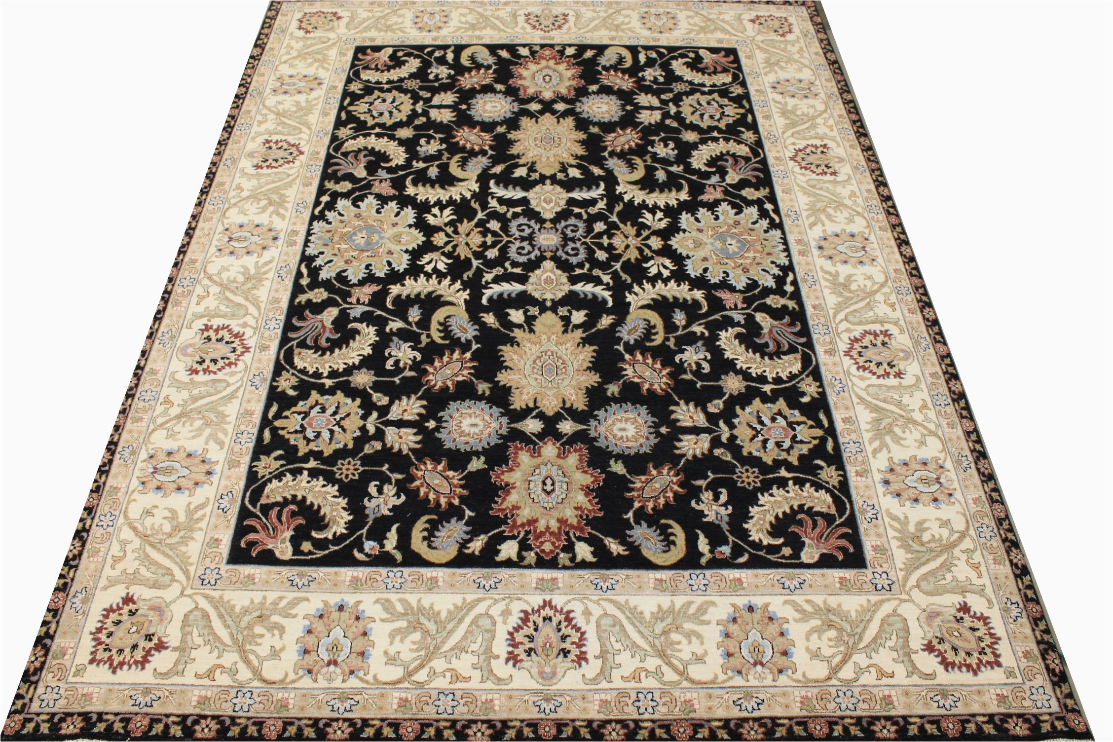 Hand Tied Wool area Rugs 9×12 Traditional Hand Knotted Wool area Rug – Mr027022