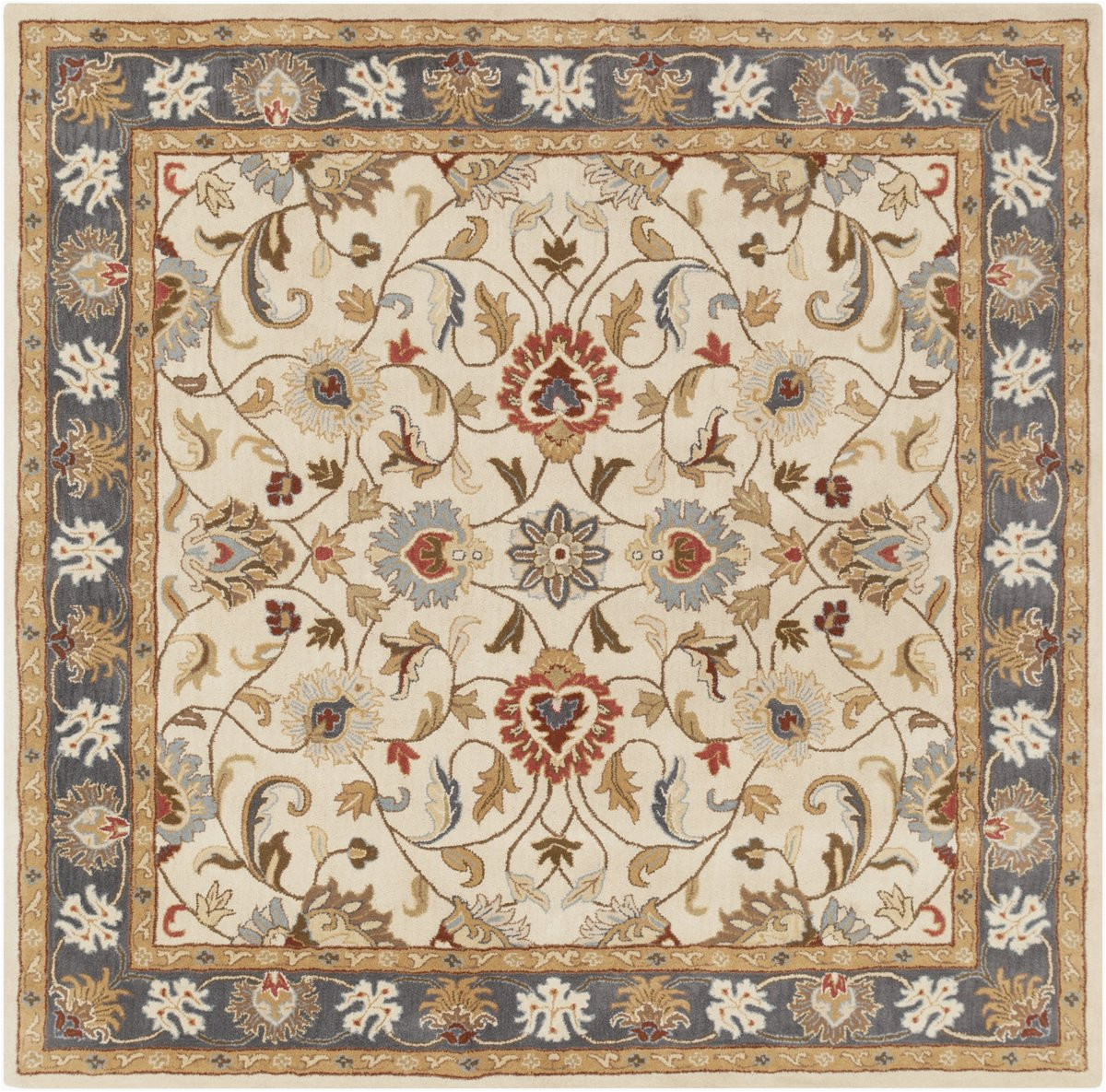 Hand Tufted Nia Traditional Wool area Rug Surya Caesar Cae-1125 area Rugs Wool Traditional / oriental area …