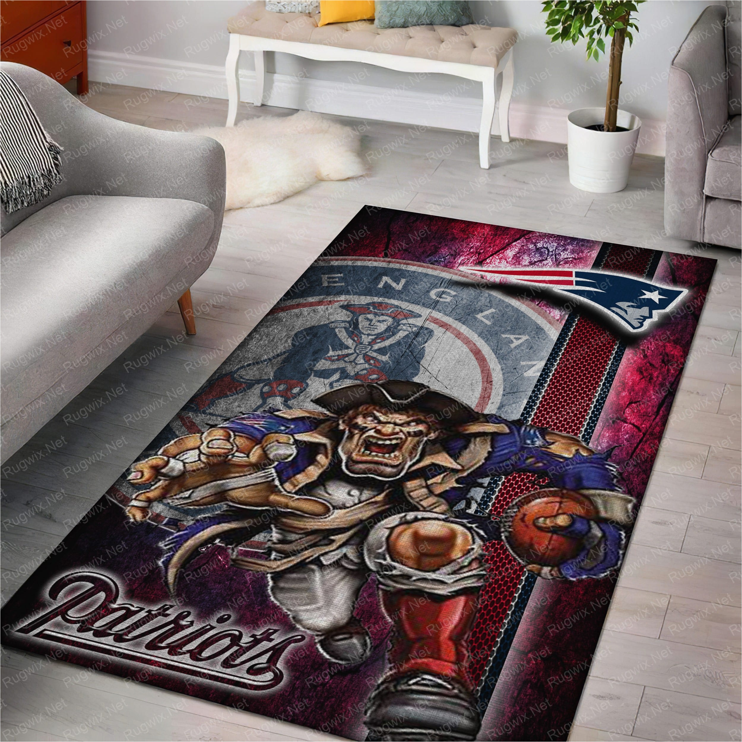 New England Patriots area Rug New England Patriots area Rug – Rugwix Decor