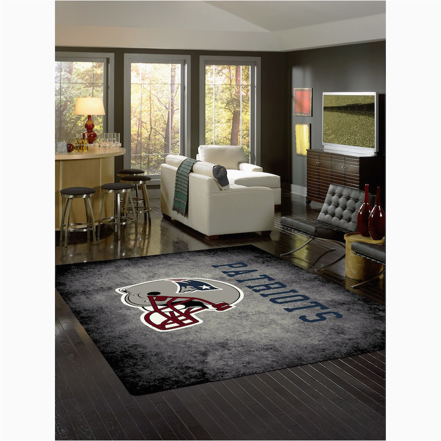 New England Patriots area Rug New England Patriots Imperial 5’4” X 7’8” Distressed Rug