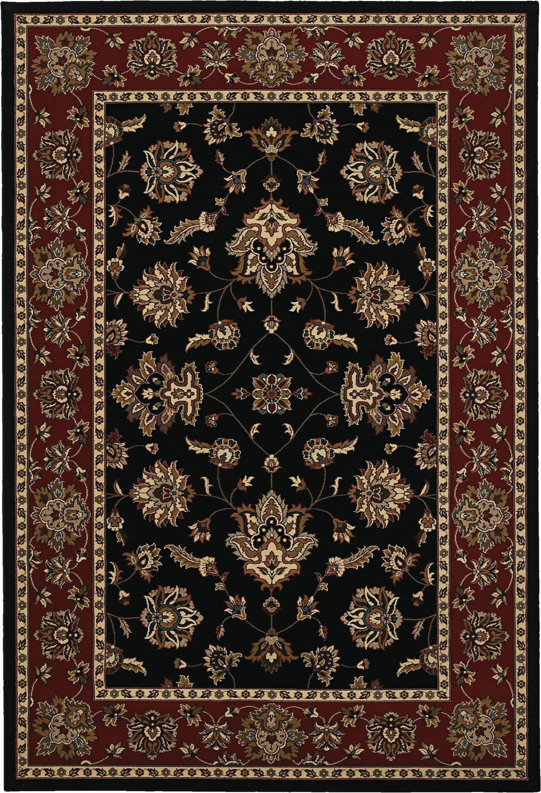 Oriental Weavers Ariana area Rug oriental Weavers Ariana 623m3 Black/red area Rug â Incredible Rugs …