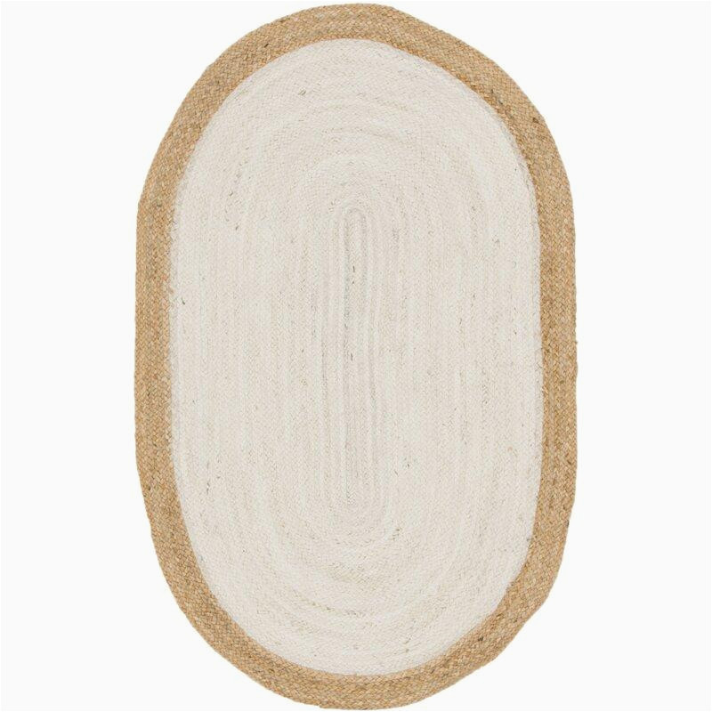Oval area Rugs 6 X 8 Reversible 6′ X 8′ Oval area Rug for Bedroom, Braided Indoor Jute Rugs