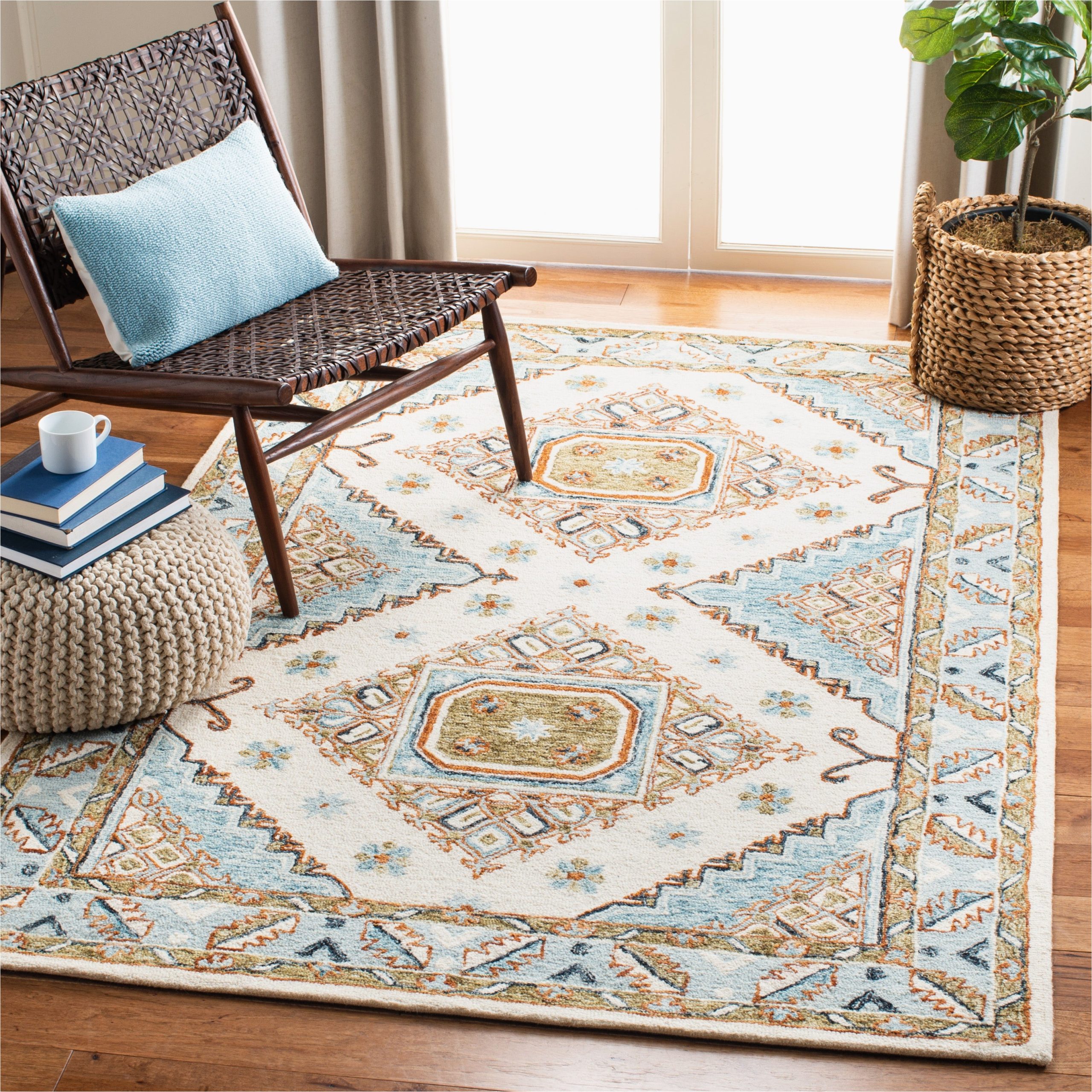 Overstock Com Wool area Rugs Safavieh Modern & Contemporary Indoor Wool Transitional Rug …