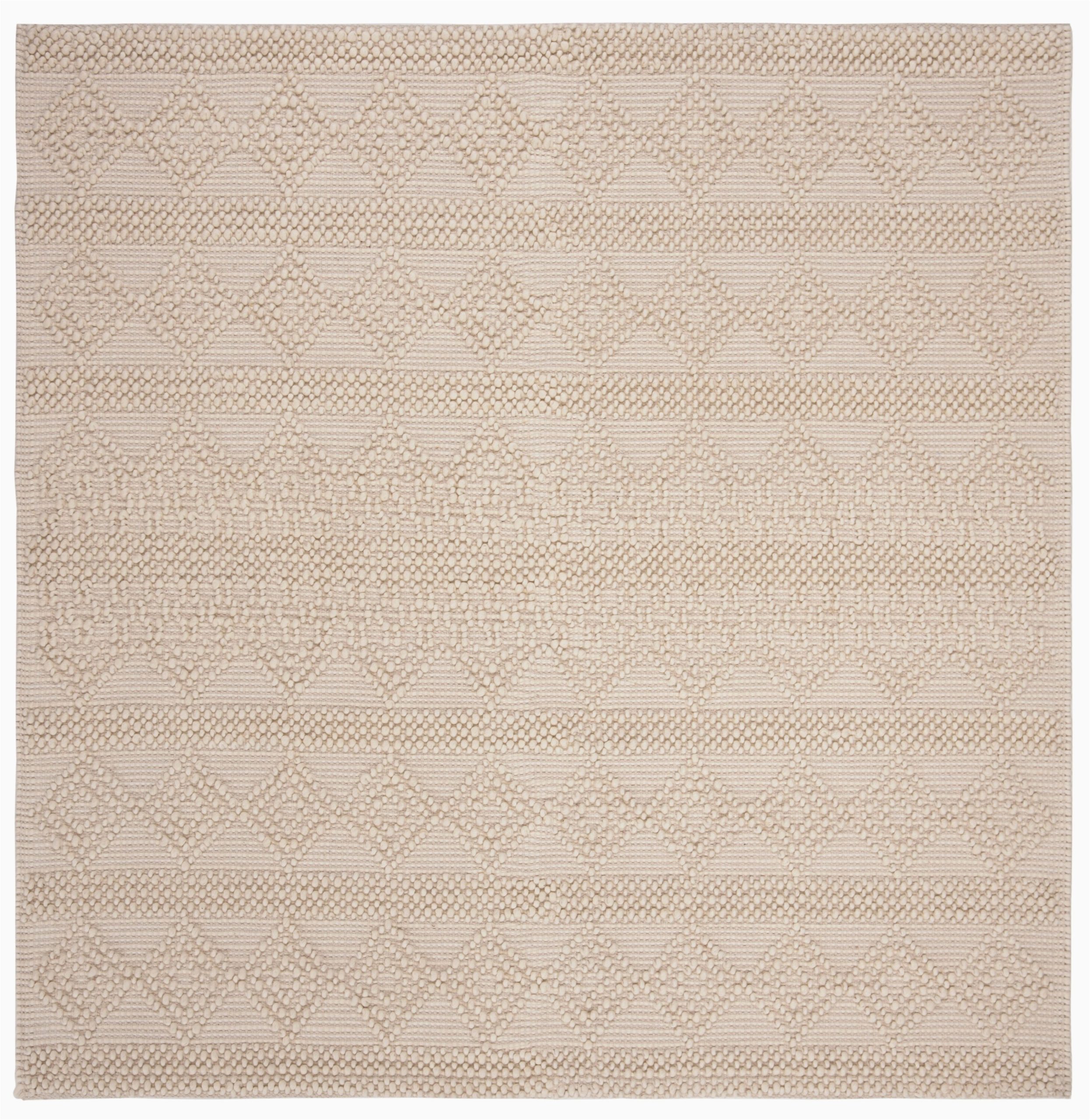 Pittsfield Hand Tufted Wool Cream area Rug Safavieh Natura Kenai 8 X 8 Wool Ivory Square Indoor Abstract …