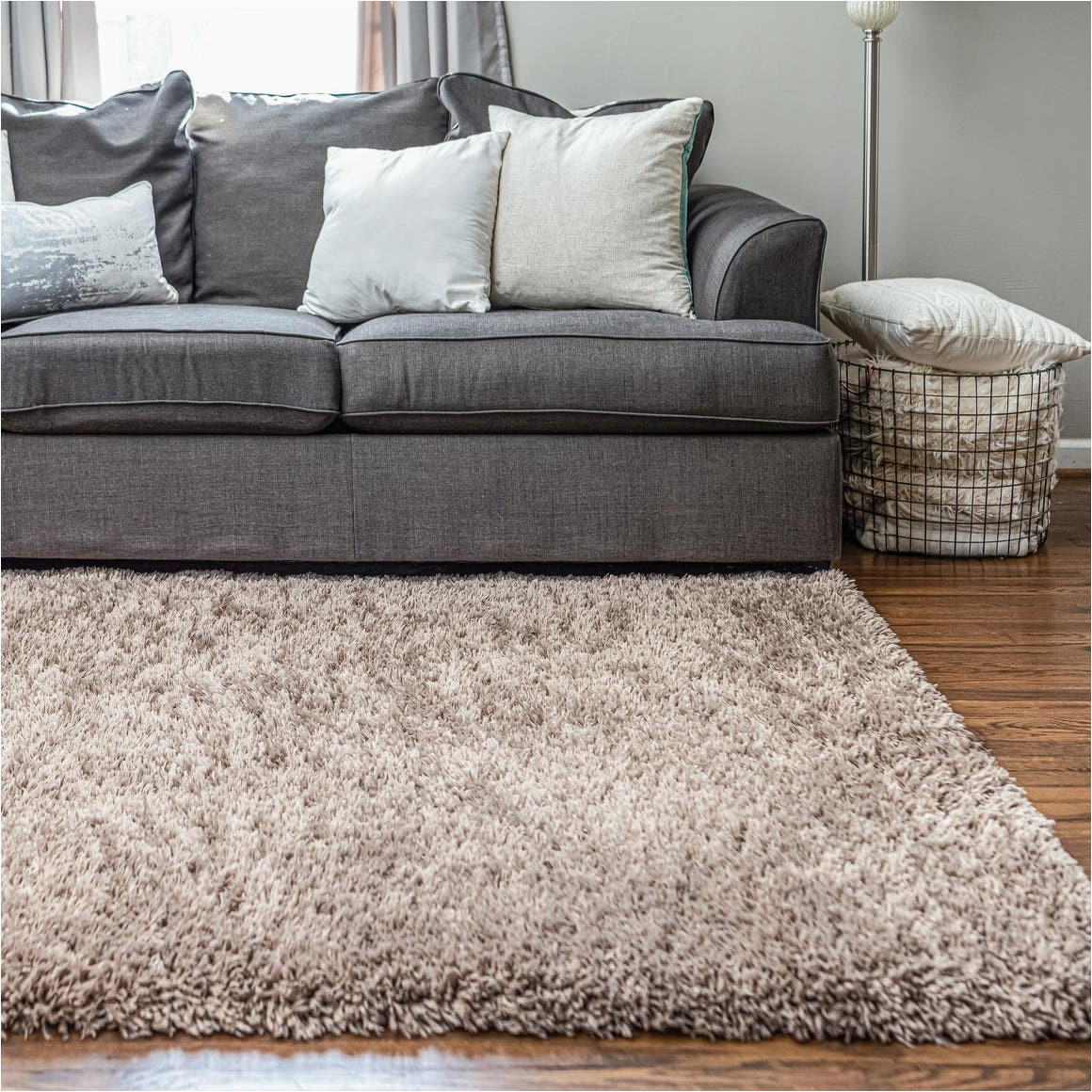 Plush area Rugs for Sale Infinity Collection solid Shag area Rug by Rugs.com âÃÃ¬ Khaki 8′ X 11′ High-pile Plush Shag Rug Perfect for Living Rooms, Bedrooms, Dining Rooms and …