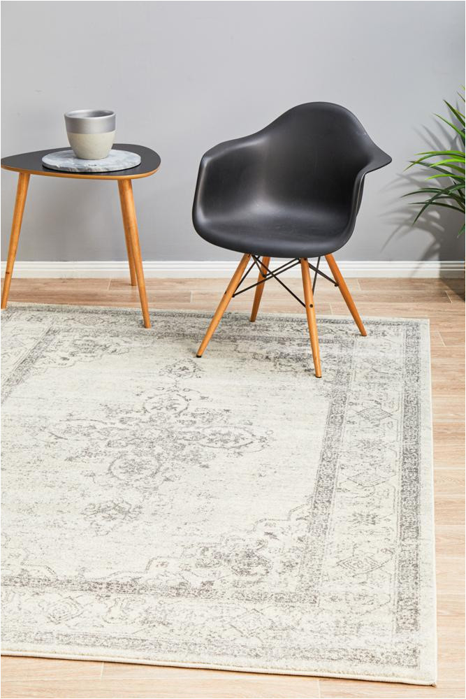 Rosson Abstract Silver Gray White area Rug Rug Culture Century 977 Silver Rectangle Rug