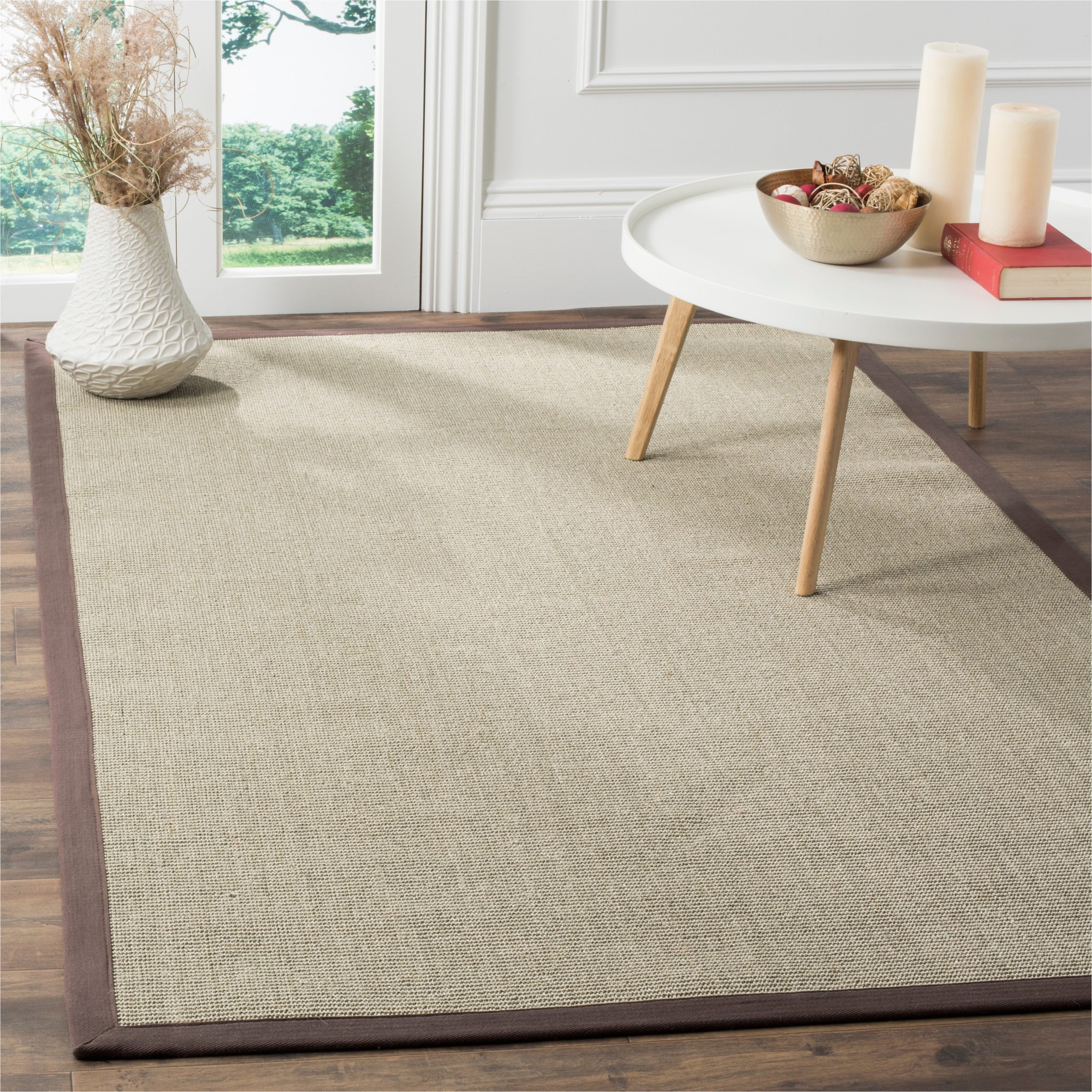 Sisal area Rugs with Borders Safavieh Casual Accent Sisal Casual Rug Overstock.com