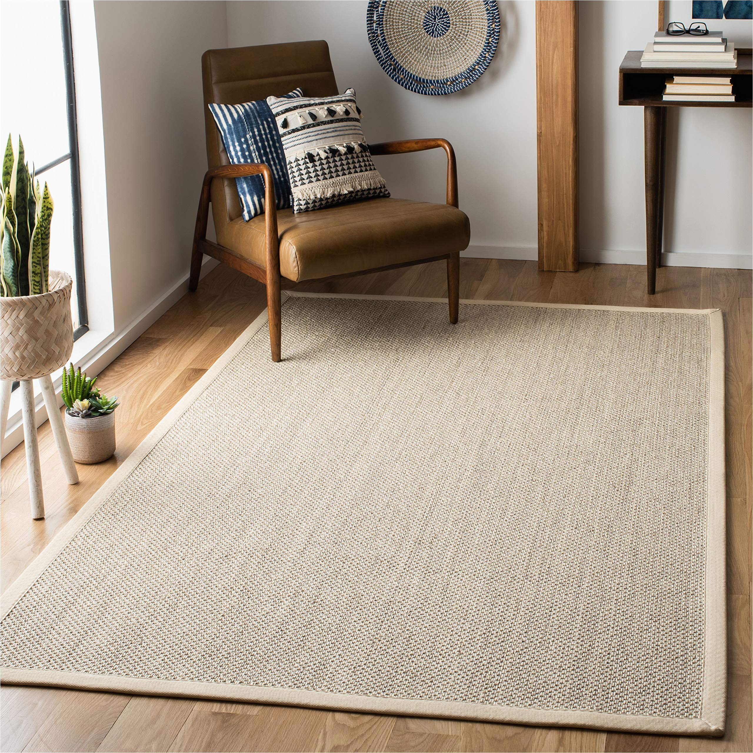 Sisal area Rugs with Borders Safavieh Natural Fiber Collection 8′ X 10′ Marble / Beige Nf143c Border Sisal area Rug