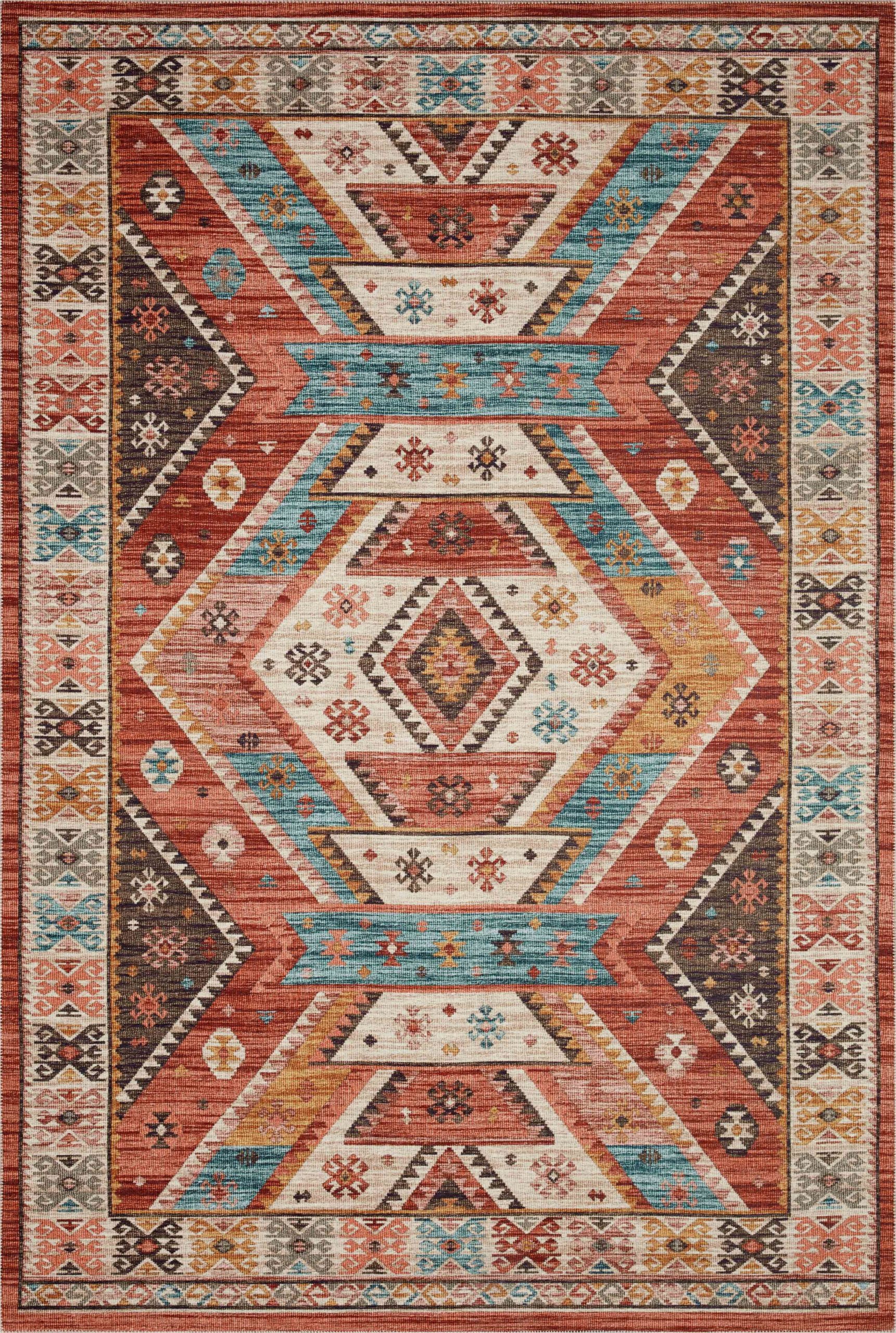 Southwestern area Rugs On Sale Foundry Select Mayers southwestern Ivory/red area Rug & Reviews …