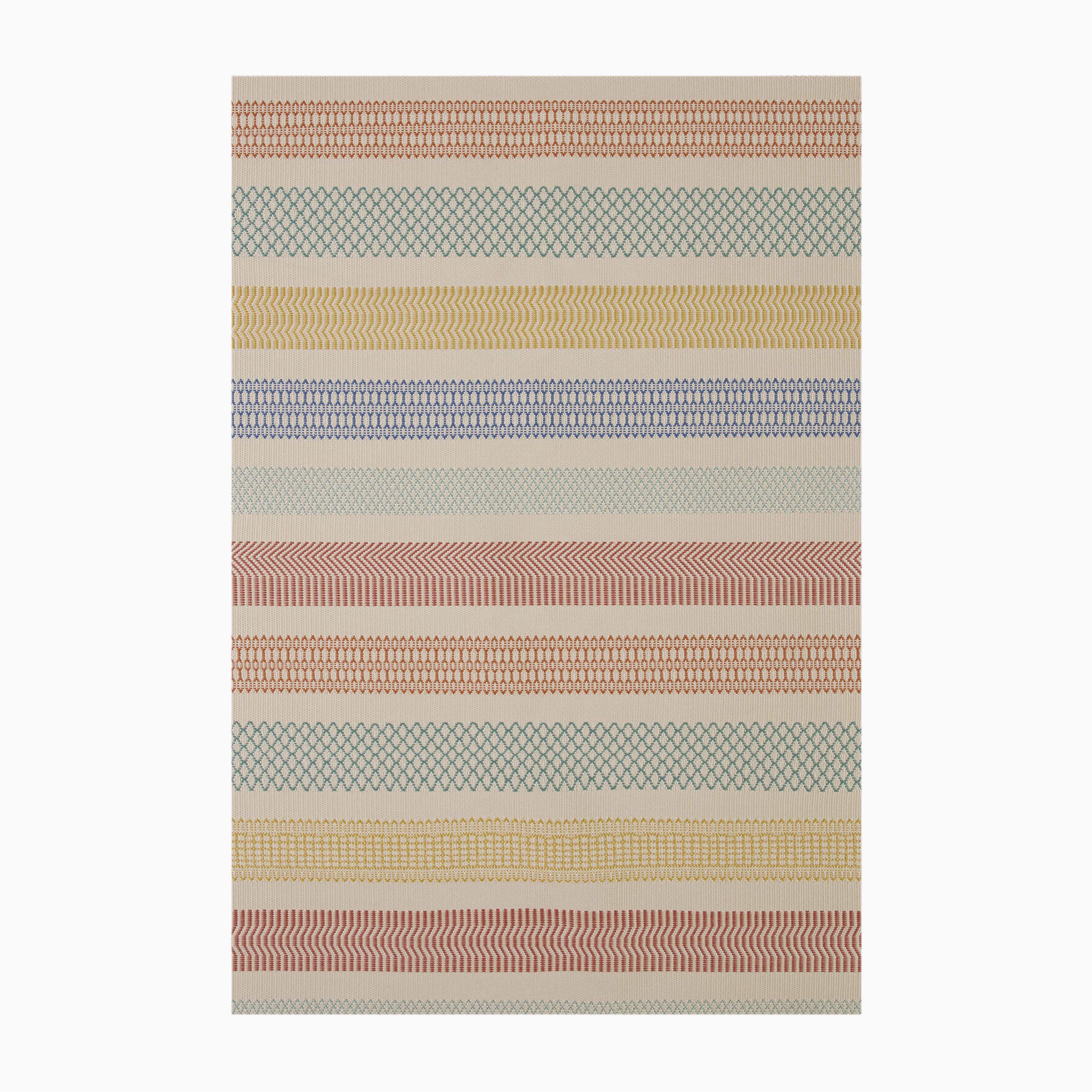 Striped area Rugs 5 X 7 Better Homes & Gardens, 5′ X 7′ Multi-color Striped Outdoor Rug