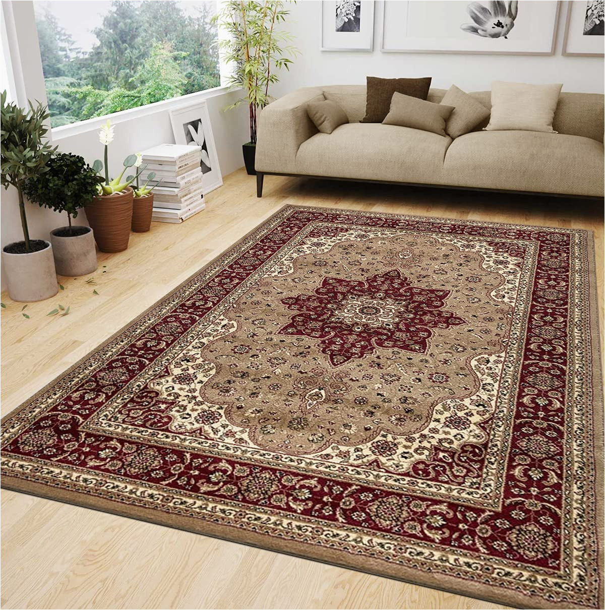 Traditional area Rugs for Living Room Buy Shop Direct 24 Rugs Living Room Large 160×230 – Floral Design …