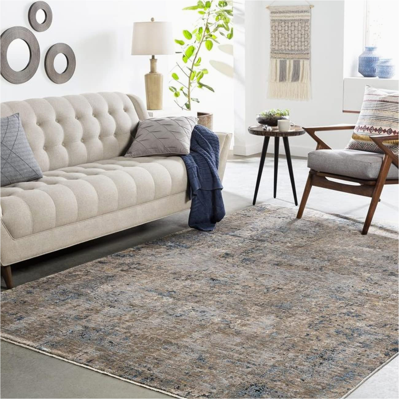 10 X 14 area Rugs On Sale Mark&day area Rugs, 10×14 Rul Modern Dark Brown area Rug, Brown / Gray Carpet for Living Room, Bedroom or Kitchen (10′ X 14′)