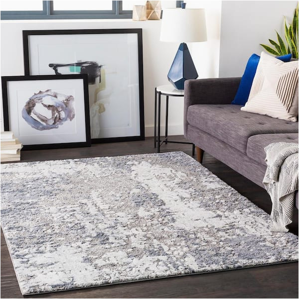 Alexandria Collection Plush Memory Foam area Rug Artistic Weavers Safira Gray 5 Ft. 3 In. X 7 Ft. 3 In. Abstract …