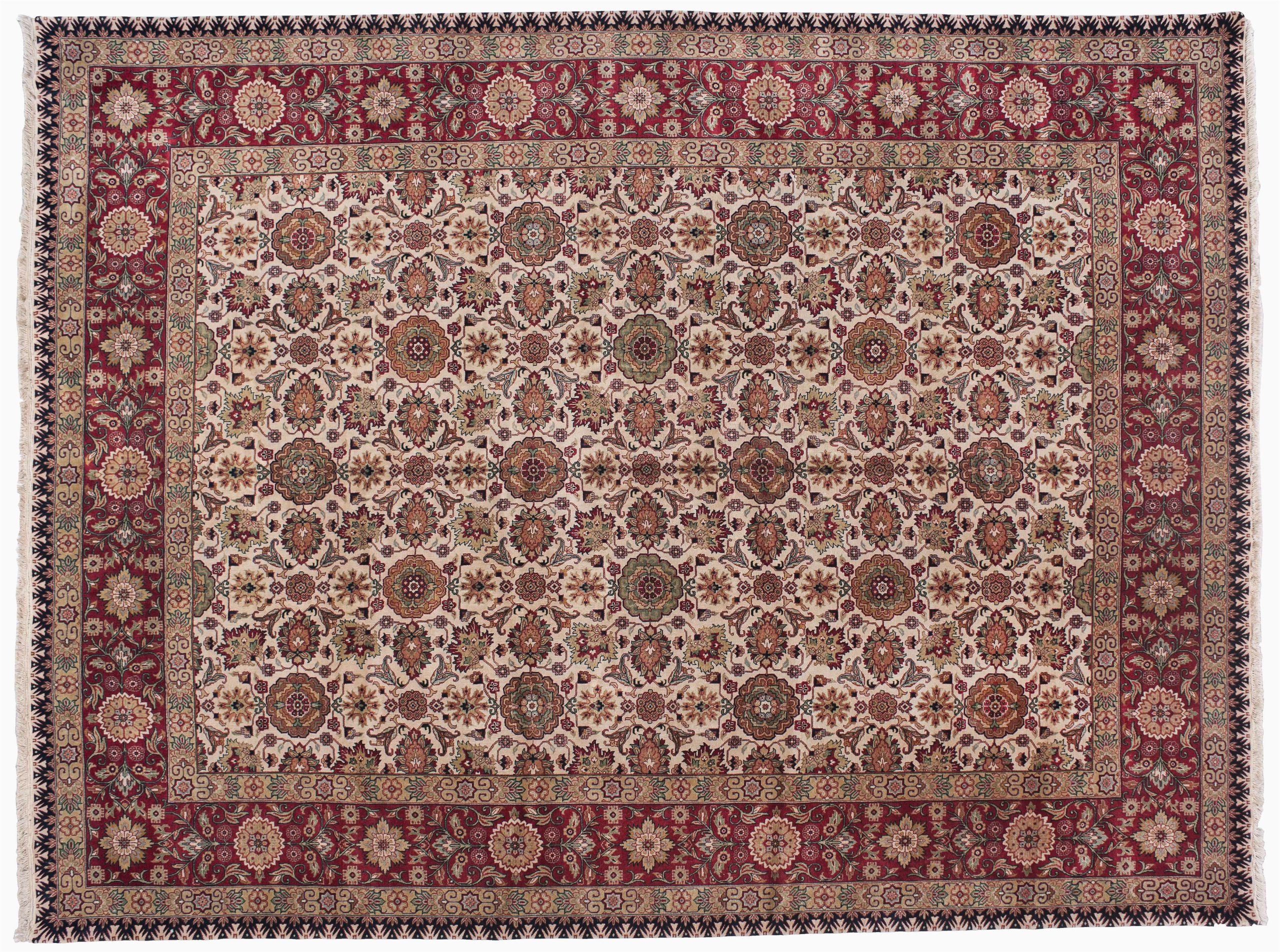 Burgundy area Rugs 9 X 12 Aga John oriental Rugs One-of-a-kind Hand-knotted New Age 9′ X 12 …