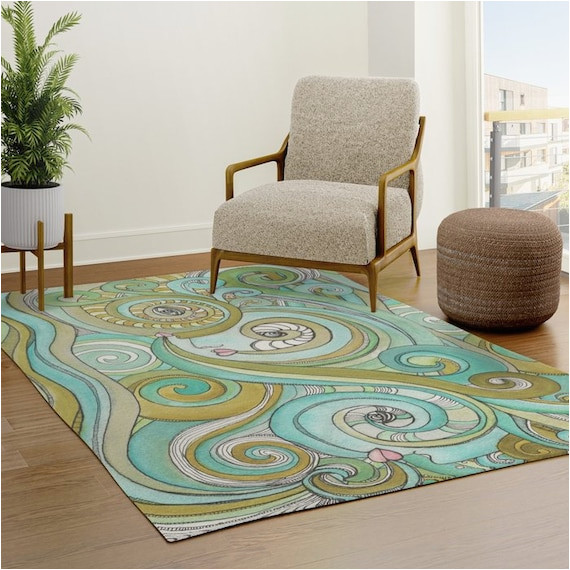 Carpet area Rugs Near Me Abstract Ocean Waves Artwork On Carpets area Throw Rugs – Etsy.de