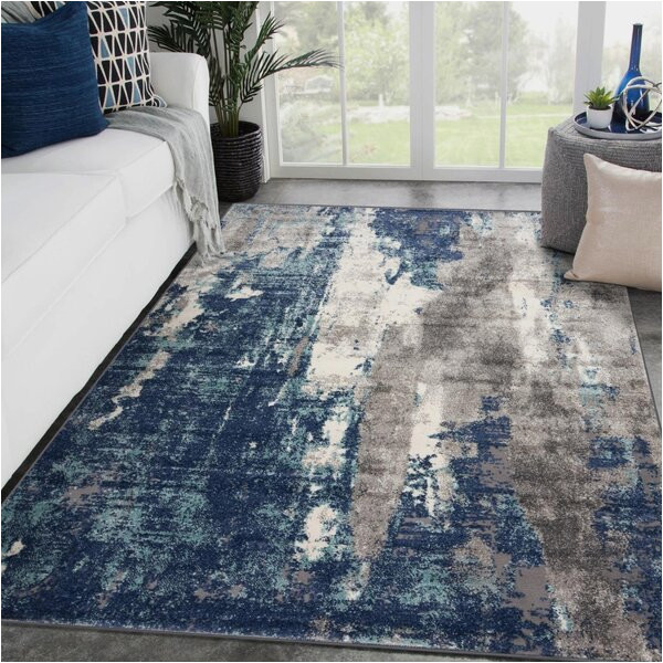 Carpet area Rugs Near Me Steel Blue Rug Wayfair