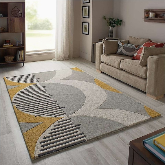 High Quality Wool area Rugs Handmade Tufted Wool area Rug Modern Yellow Ari01 4×6 5×8 6×9 8×10 Wool area Rug with Free Shipping