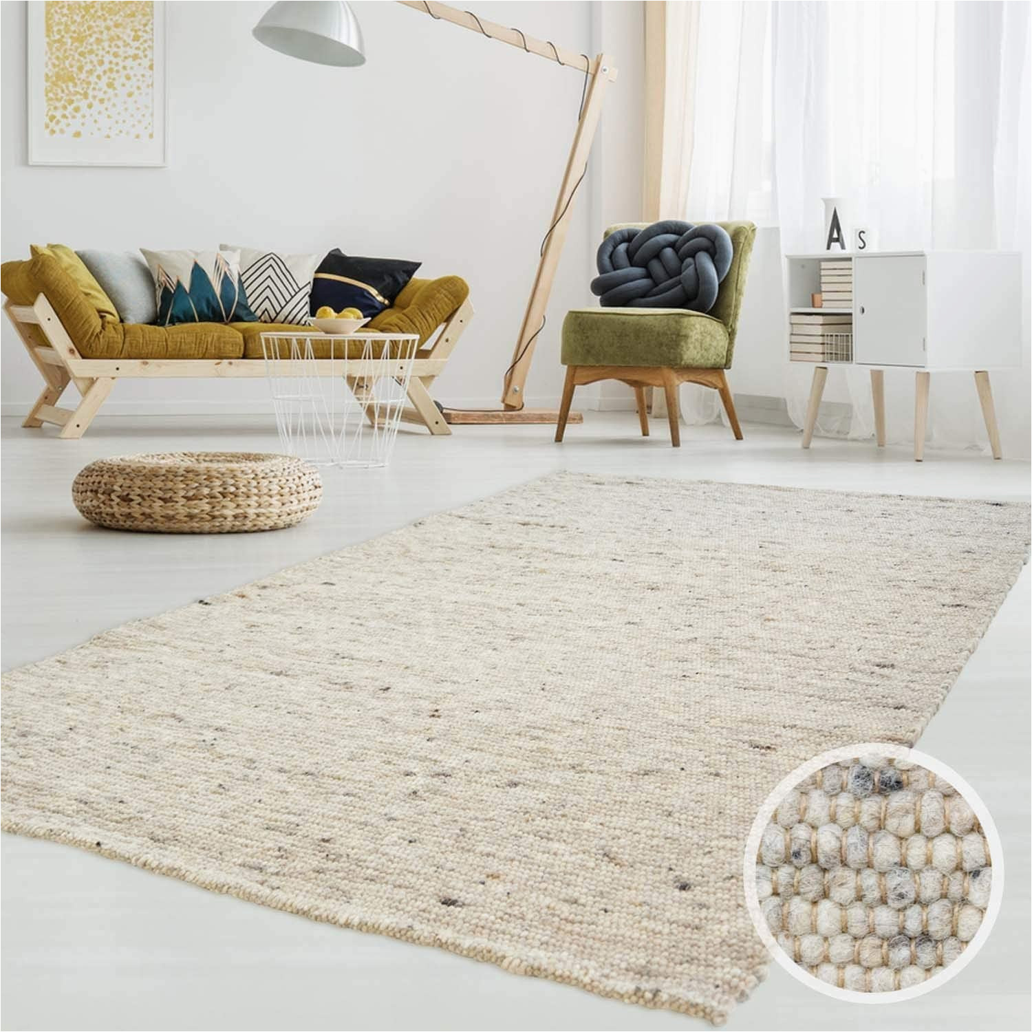 High Quality Wool area Rugs Milled Lambrecht Handwoven Rug Made Of High-quality Virgin Wool Elegant and Elaborately Crafted for Living Room, Dining Room, Bedroom and Kitchen 63 …