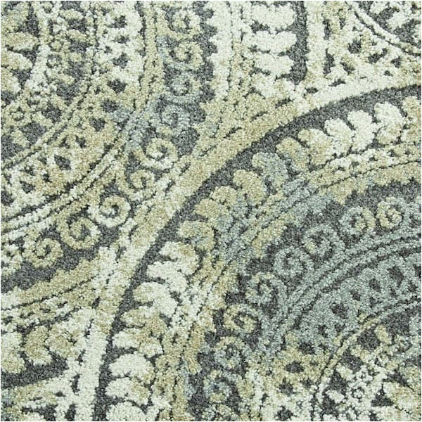 Home Decorators Spiral Medallion area Rug Home Decorators Collection Spiral Medallion Cool Gray tones 8 Ft …