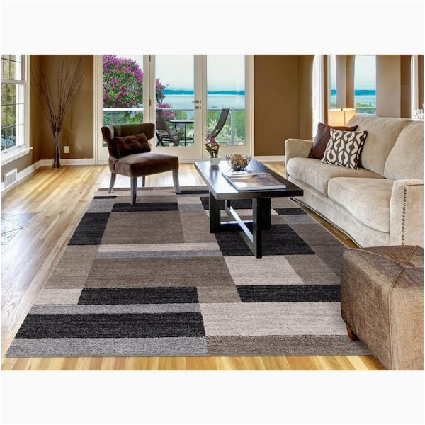 Home Depot 8 by 10 area Rugs Bazaar Multi-colored 8 Ft. X 10 Ft. Geometric area Rug 33777 – the …