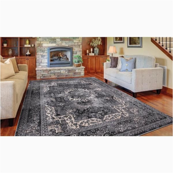 Home Depot 8 by 10 area Rugs Home Decorators Collection Angora Anthracite 8 Ft. X 10 Ft …