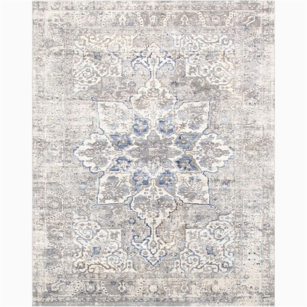 Home Depot area Rugs 12×15 Pasargad Home Efes Light Grey 12 Ft. X 15 Ft. Abstract …
