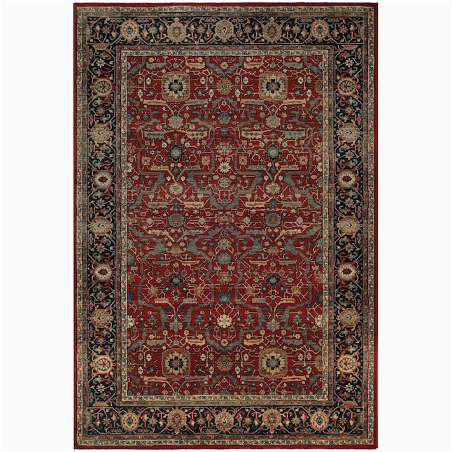 Home Depot area Rugs 9×13 Couristan Old World Classics 9 X 13 Wool Rust-navy Indoor area Rug …