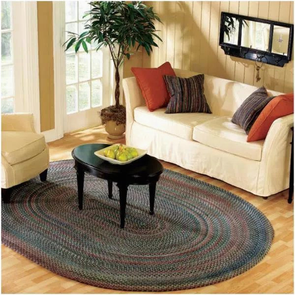 Home Depot Oval area Rugs Home Decorators Collection Cage Dusk 10 Ft. X 13 Ft. Oval Braided …