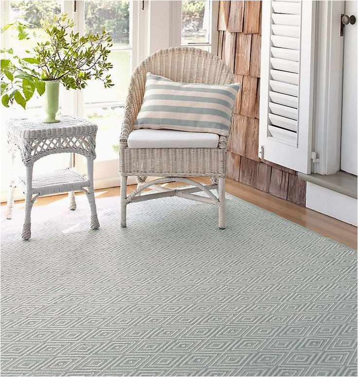 Home Goods Outdoor area Rugs Dash & Albert Outdoor-teppich “diamond” (eisblau) Outdoor Rugs …