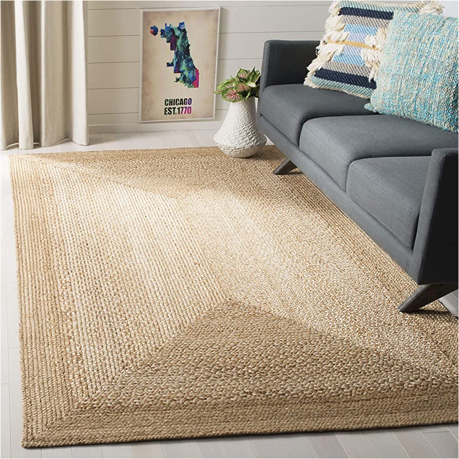 Jute and Sisal area Rugs Amazon.com: Safavieh Natural Fiber Collection 6′ X 9′ Ivory Nf885b …