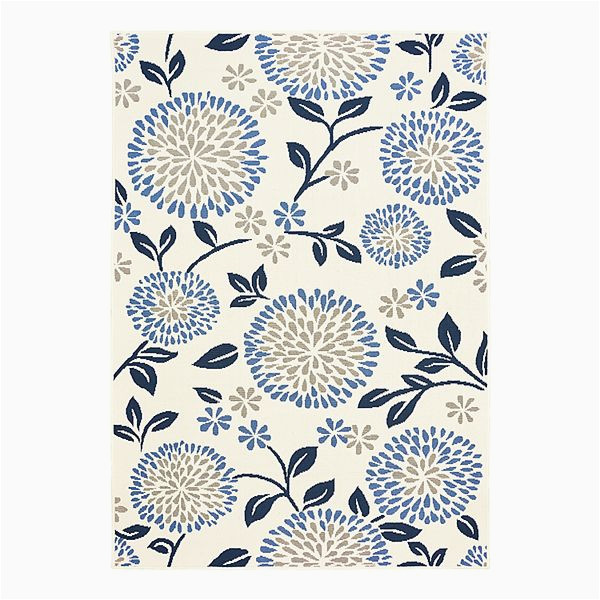 Natco Home Tributary area Rug Natco Tributary Chrysanthemum Floral Indoor Outdoor Rug