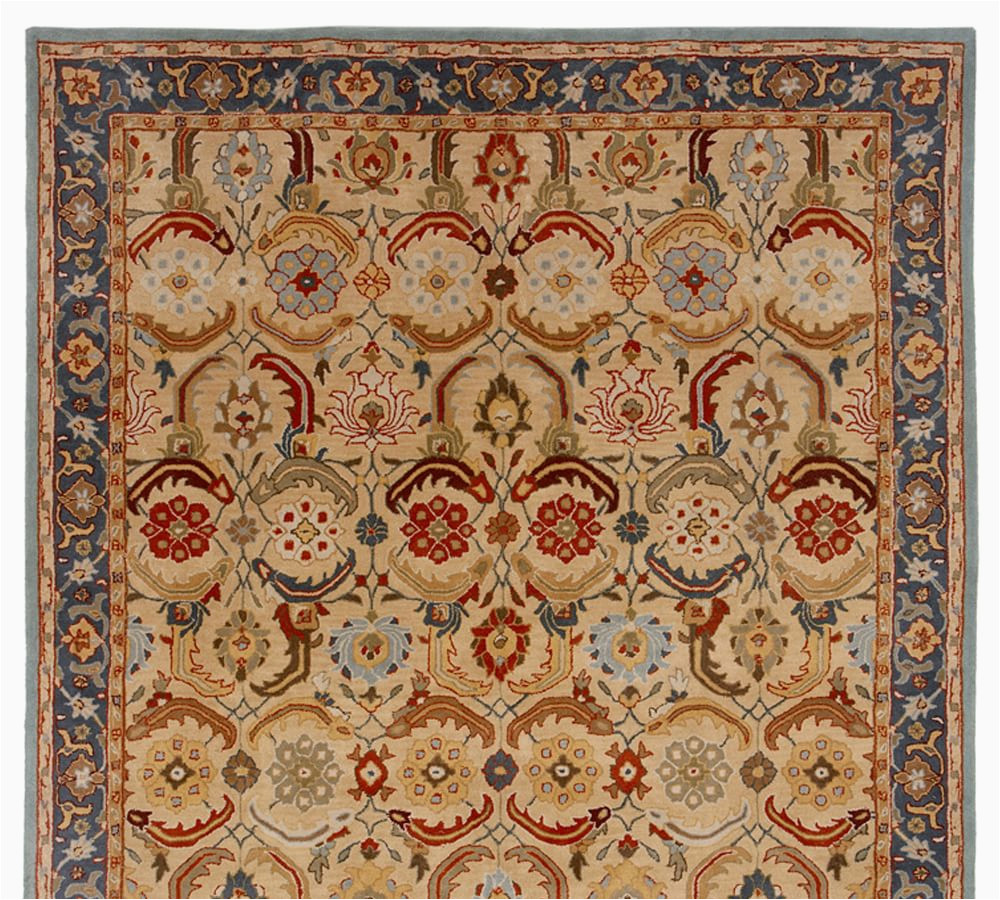 Pottery Barn area Rugs 6 X 9 Eva Persian Rug Pottery Barn