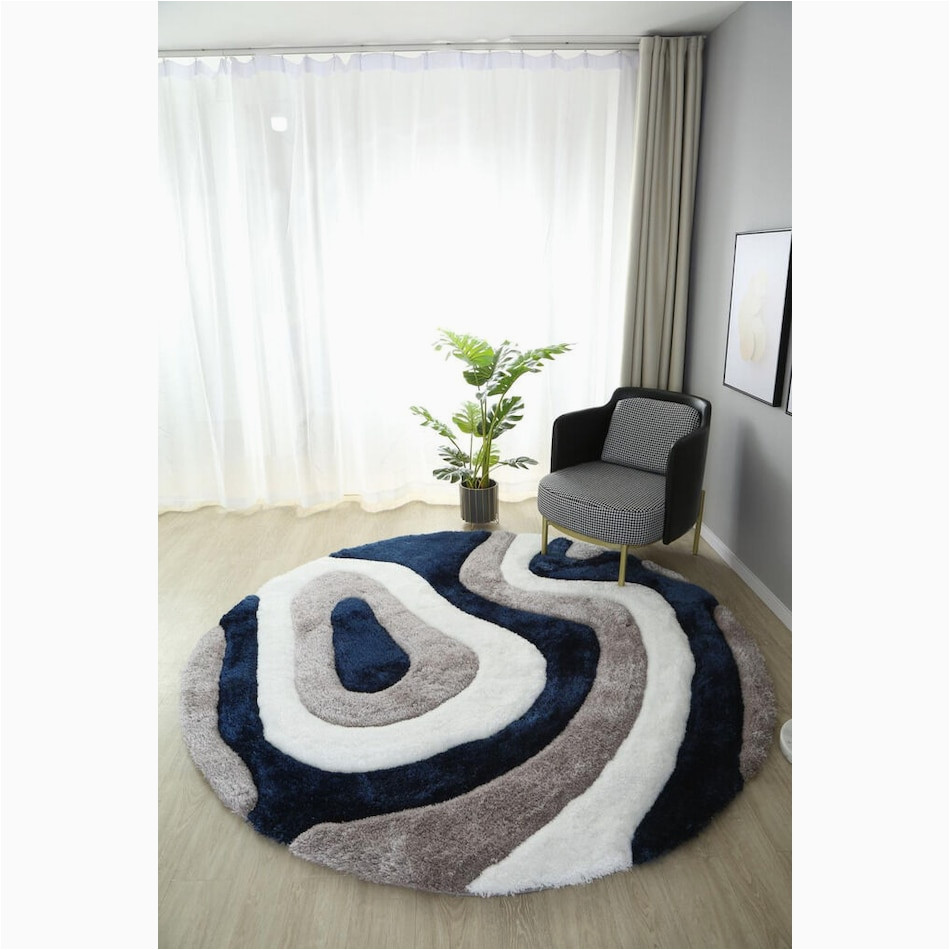 Value City Furniture area Rugs Bayou area Rug – Blue/white Value City Furniture