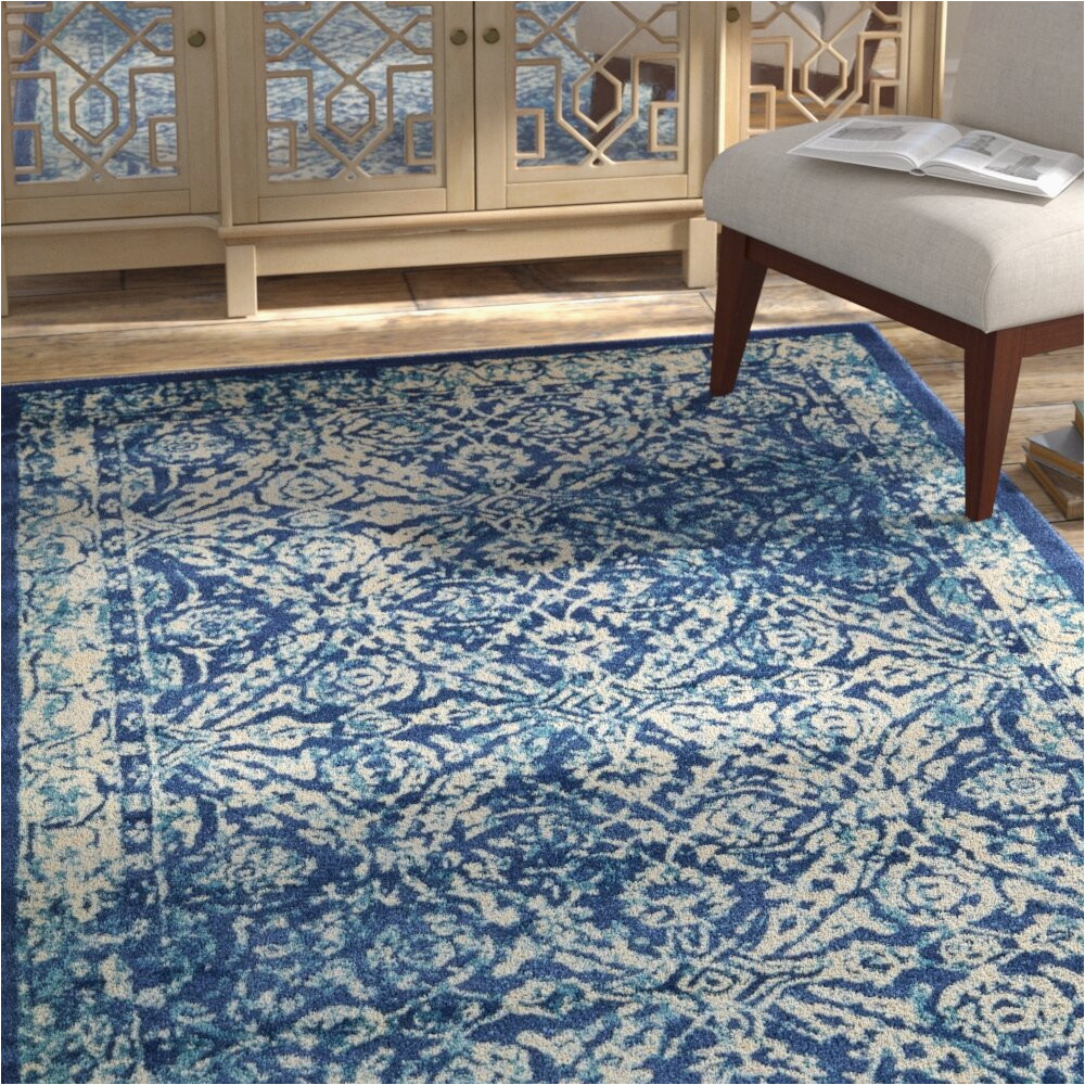 Wayfair Navy Blue area Rugs Wimpole Navy Blue area Rug