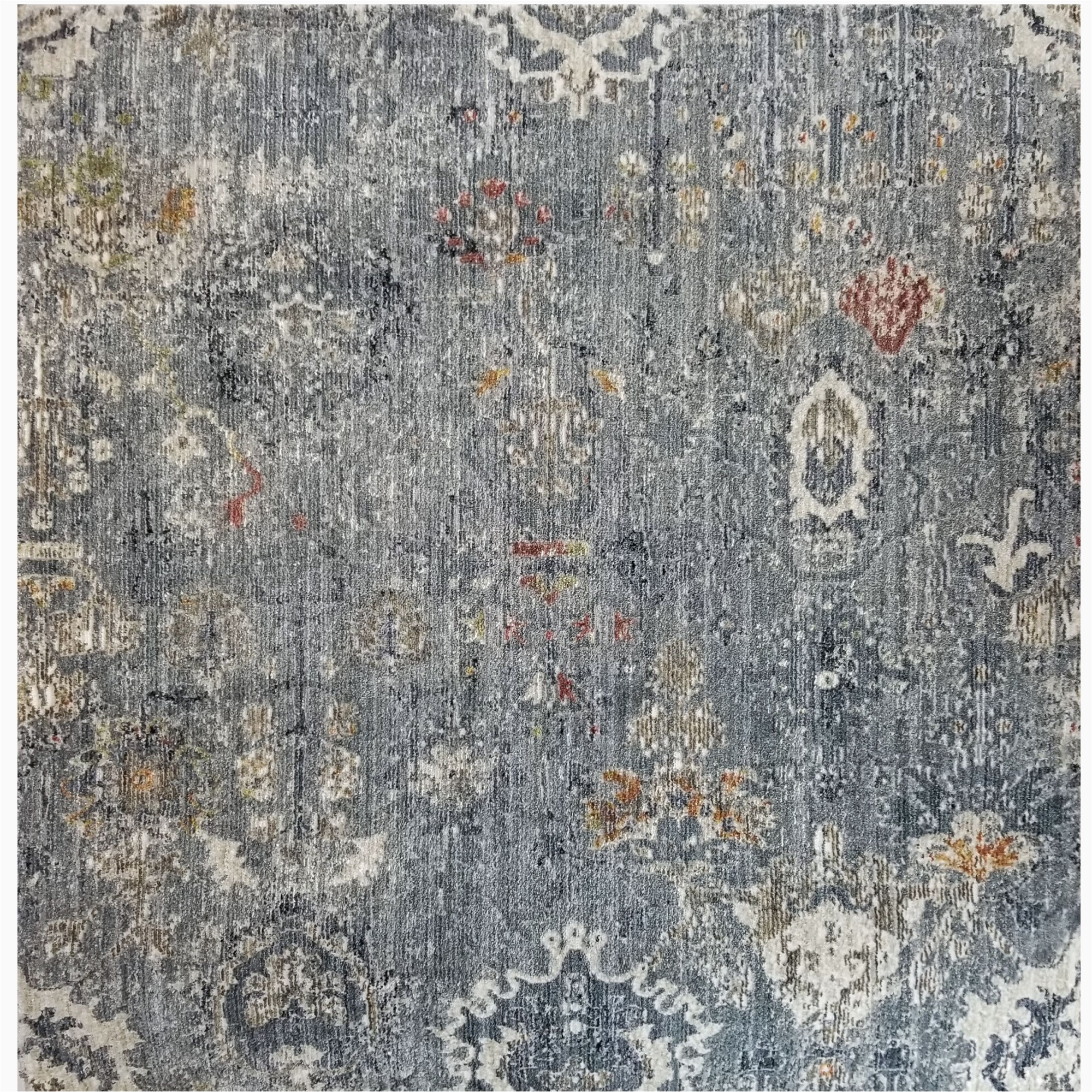 10 X 10 area Rugs Cheap 10′ X 10′ Fashion Blue and Gray Woven Square area Rug