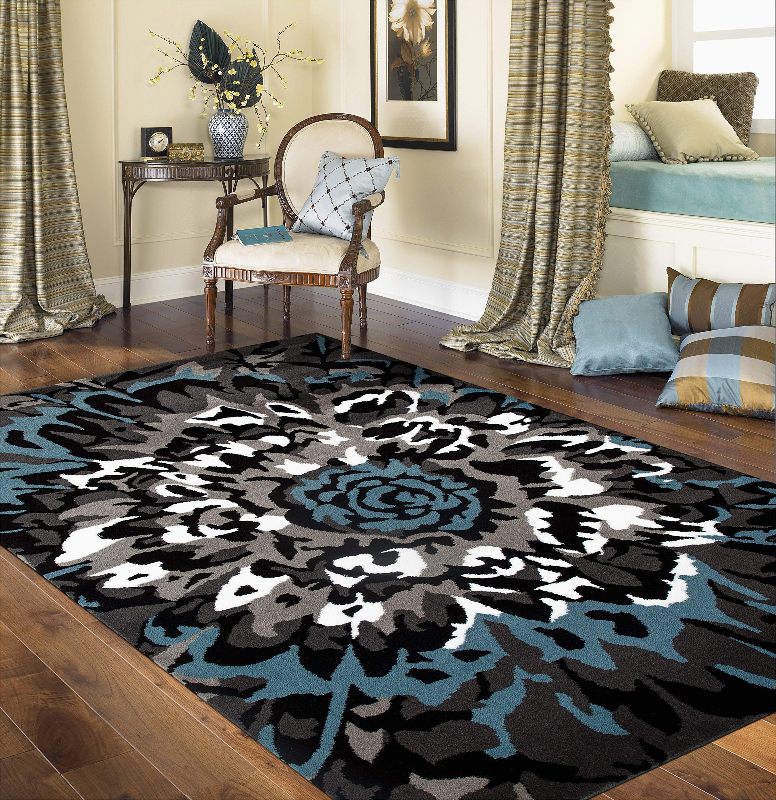 10 X 10 area Rugs Cheap Amazon.com: Modern Large Floral Pattern area Rug 7′ 10″ X 10′ 2 …