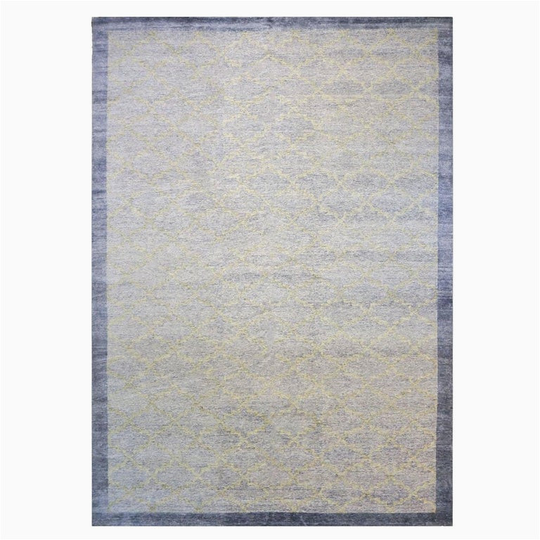 10×14 area Rugs On Sale Nepalesischer Moderner Teppich Aus Wolle Und Seide, 10×14 …