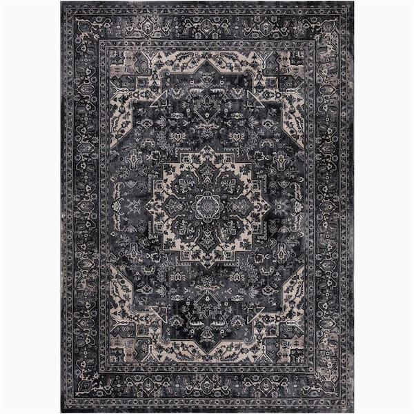 5×7 area Rugs at Home Depot Home Decorators Collection Angora Anthracite 5 Ft. X 7 Ft …