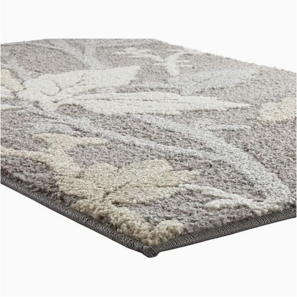8×10 area Rugs at Home Depot Home Decorators Collection Blooming Flowers Gray 8 Ft. X 10 Ft …