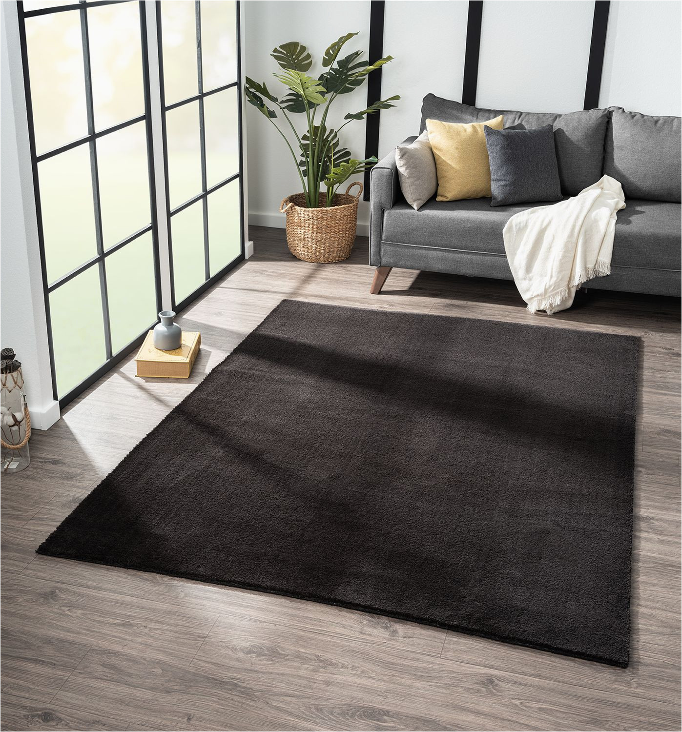 Area Rug On Carpet Living Room Prime Shaggy Rug High-pile Rug Carpet Livingroom Bedroom Rug Trendy Rugs and Carpets Available In Grey Nugat Anthracite Red Brown Beige Copper Purple …