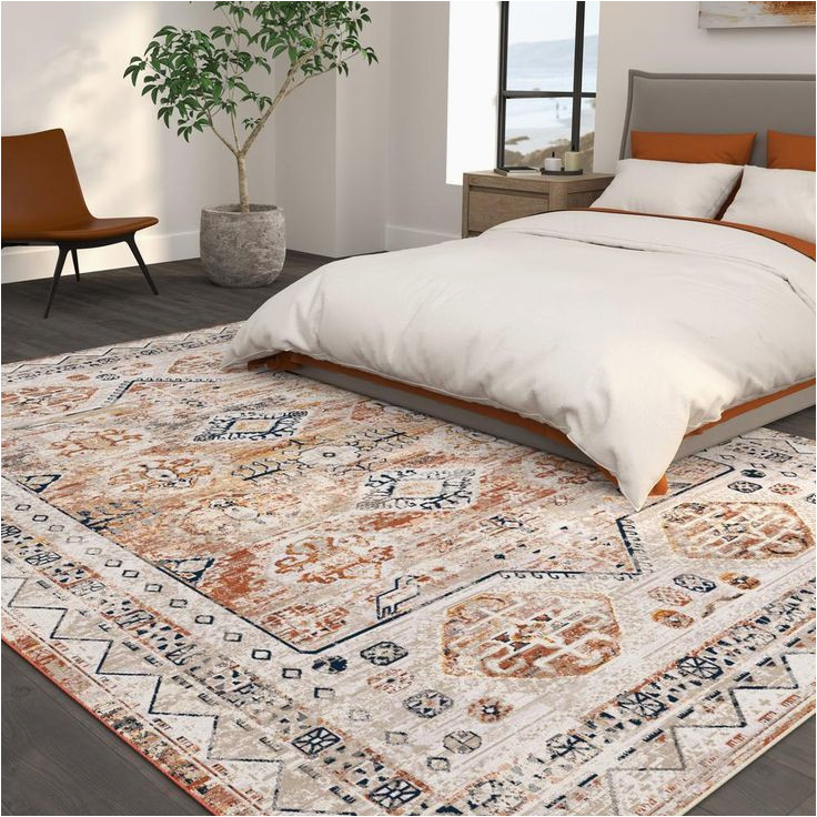 Area Rugs 4×6 Home Depot Summit Elim Natural/rust/blue 4 Ft. X 6 Ft. area Rug 28-001-4×6 …