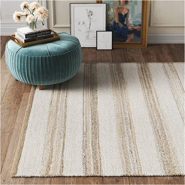 Area Rugs Bel Air Md Claire Striped Hand-knotted Jute/cotton Natural area Rug