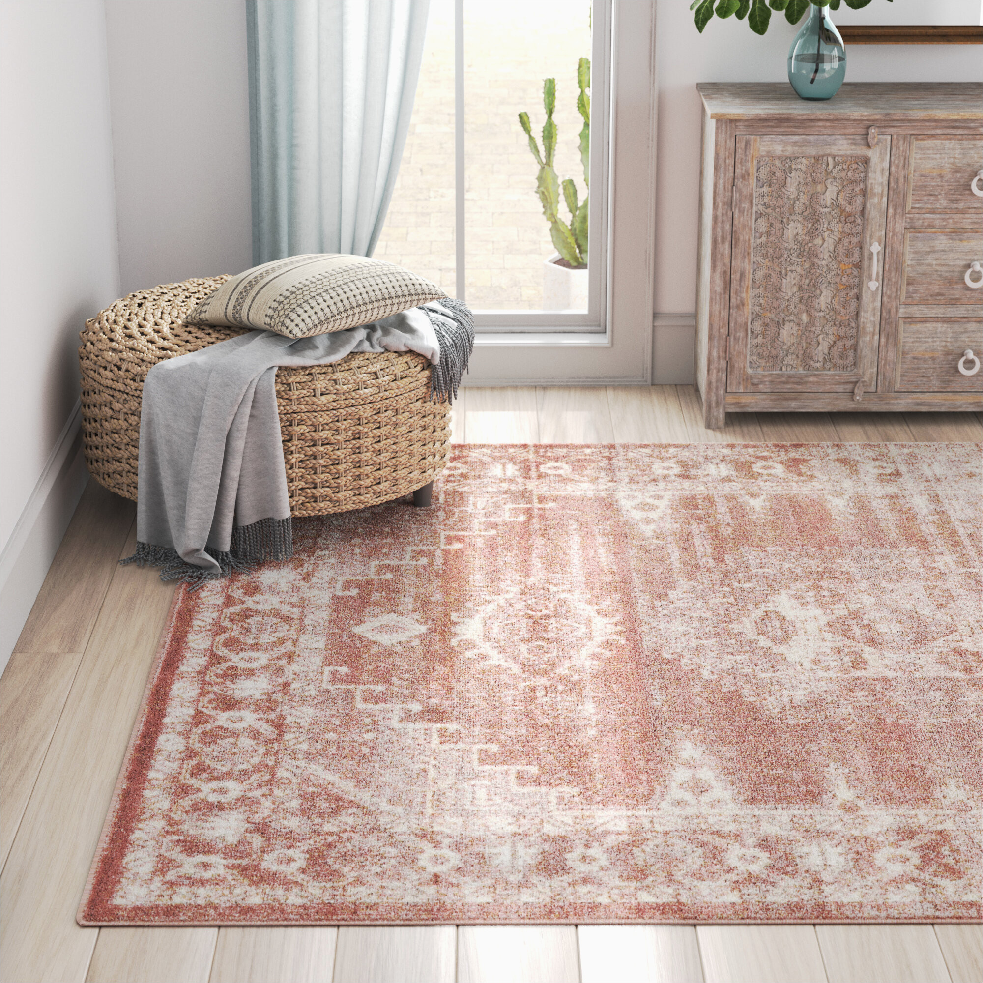 Cheap area Rugs Rochester Ny Catanzaro oriental Pink area Rug