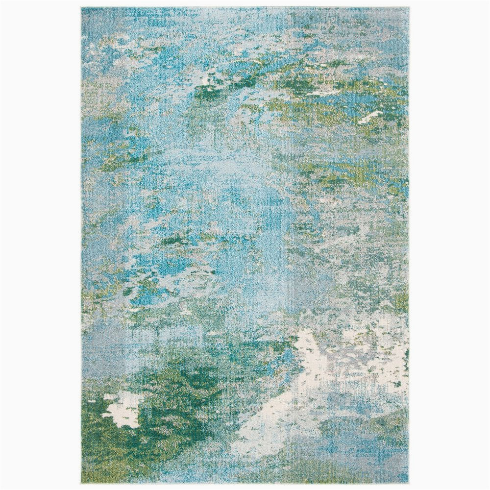 Dunmore Blue Green area Rug Safavieh Madison Light Blue/green 6 Ft. X 9 Ft. Abstract Gradient area Rug Mad440j-6 – the Home Depot