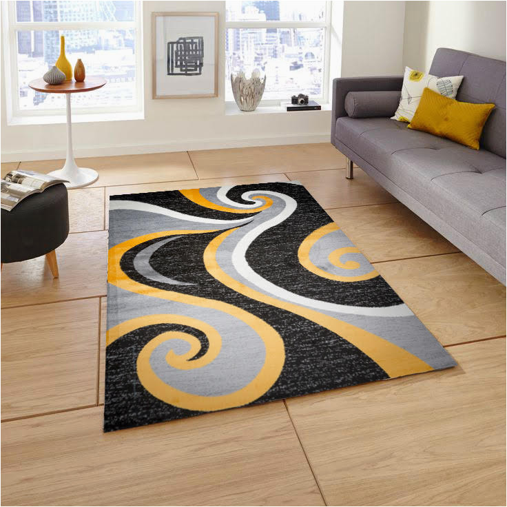 Grey and Yellow area Rug 8×10 Mckenzie area Rug F 7501 Gray-yellow 8′ X 10′ – Walmart.com