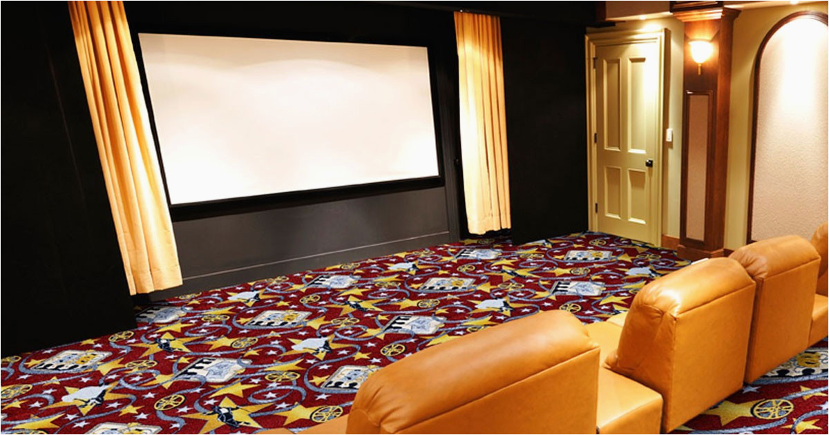 Movie theater themed area Rugs Home theater Carpet Store Home theater Rugs On Sale – Seatup.com