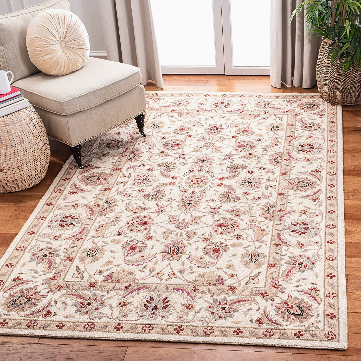 Moyer Indoor Light Blue area Rug Safavieh Chelsea Hk78 C 1″8″ X 2″6″ Ivory area Rug