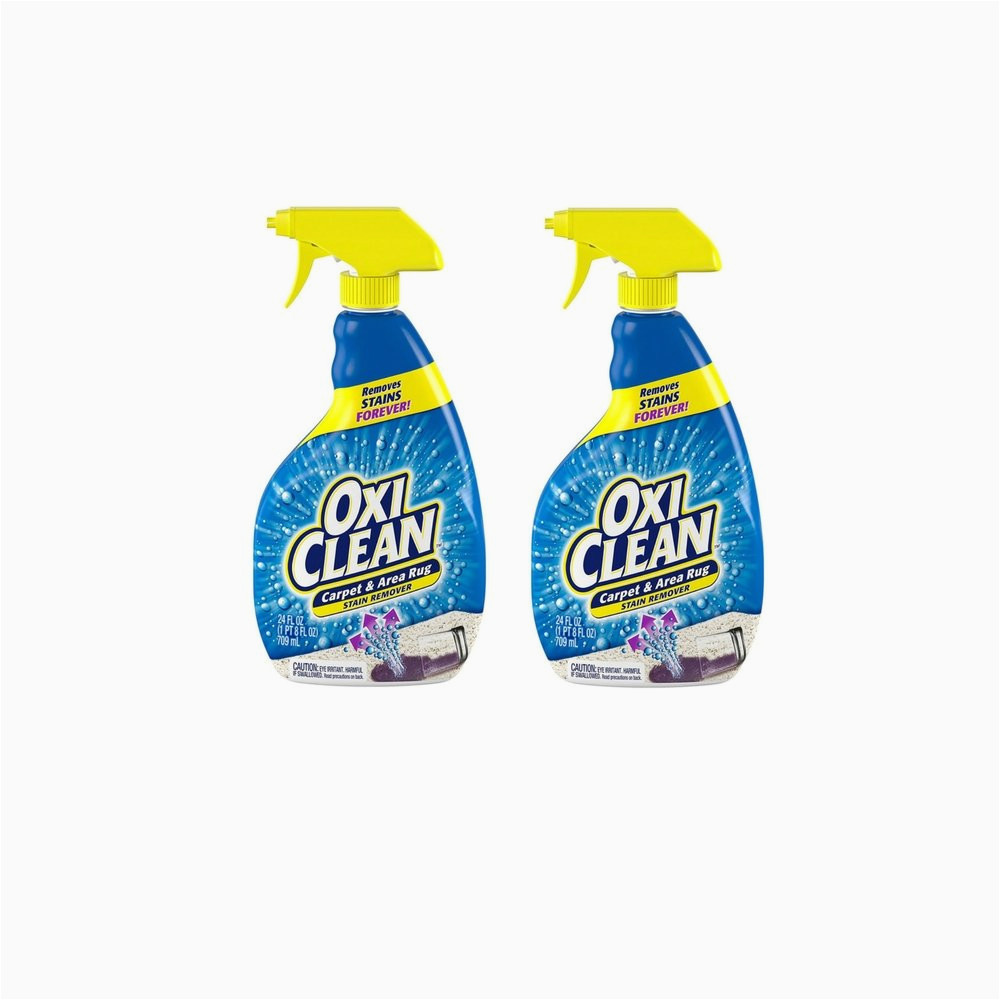 Oxiclean Carpet and area Rug Stain Remover Oxiclean Carpet and area Rug Stain Remover Spray, 24 Ounce 2 Pack
